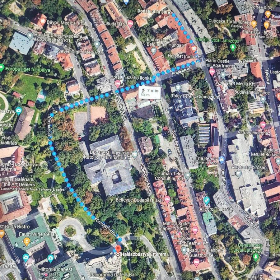 בודפשט Donati Apartment At Buda Castle מראה חיצוני תמונה